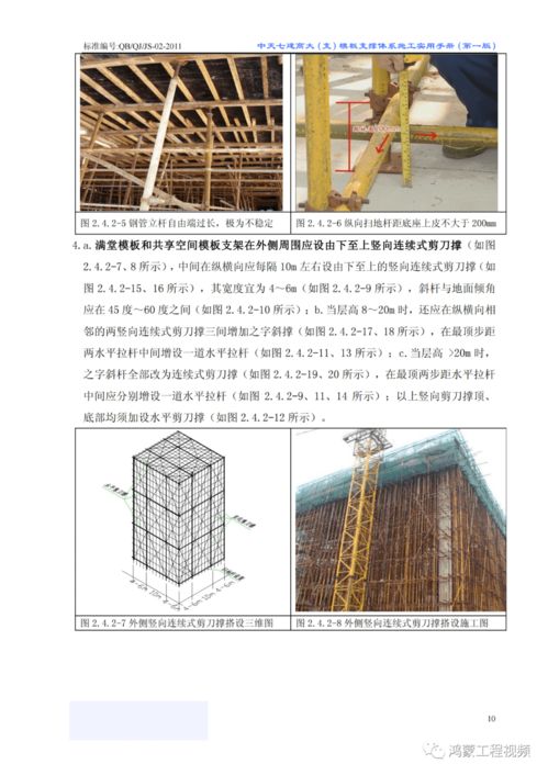 建筑工程高大模板支撐體系施工實(shí)用手冊(cè)